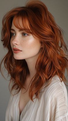 30 Red Hair Color Ideas to Illuminate Your Look with Flair Natural Red Hair, White Tape, Hair Color Auburn, Auburn Hair, Tone Hair, Red Hair Color, Orange Hair, Hair Weft