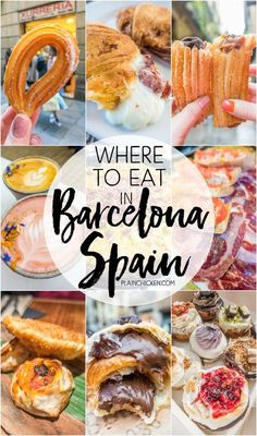 where to eat in barcelona spain with text overlay that reads where to eat in barcelona spain