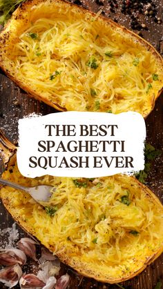 the best spaghetti squash recipe ever