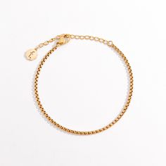 18K Gold Plated Stainless Steel Water Safe Hypoallergenic Anti-Tarnish Rust Free Length: 15+5cm Minimalist Gold Box Chain Bracelet, Minimalist Gold Metal Box Chain Bracelet, Yellow Gold Stainless Steel Bracelet With Box Chain, Hypoallergenic Gold Plated Chain Bracelet, Hypoallergenic Yellow Gold Plated Chain Bracelet, Hypoallergenic Yellow Gold-plated Chain Bracelet, Minimalist Gold-tone Box Chain Bracelet, Minimalist Gold-plated Bracelet With Box Chain, Dainty Stainless Steel Jubilee Chain Bracelet