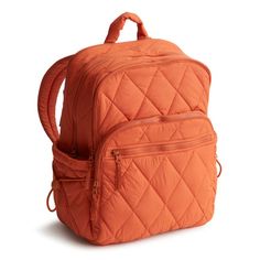 Whether you're embarking on a trip, attending classes, or just doing the everyday work thing, the Large Bancroft Backpack is the ideal sidekick. Potters Clay, Orange Backpacks, Backpack Lunch Bag, Quilted Backpack, Duffel Bag Backpack, Belt Purse, Toiletry Bag Travel, Slipper Socks, Mini Purse