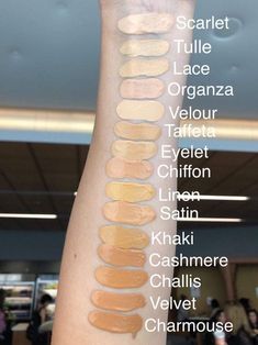 Younique Serum Foundation Swatches, 40s Makeup, Foundation Color Match, Brown Matte Lipstick