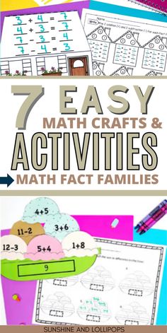 the 7 easy and fun math activities for kids to do with their own hands on