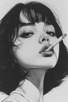 Womens Figure Drawing, Woman Lips Drawing, Savage Drawings, Female Face Drawing, Pencil Sketch Images, Dark Art Tattoo, Cool Wallpapers Art, Pencil Art Drawings