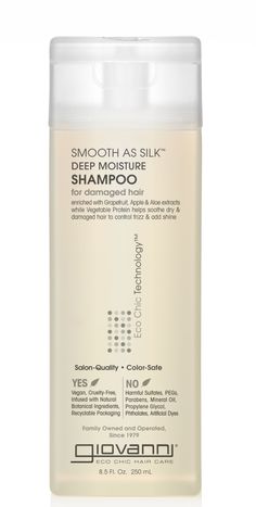 Soft and smooth, sexy and sultry. Smooth As Silk™ Deep Moisture Shampoo has a pearlized formula that glistens in your hand and transforms your hair into a silky palette. New and improved formulation with Apple and Aloe extracts provides antioxidant protection and enhanced moisturizers for even silkier hair. Lather and glow with the flow that begins your style. Smooth As Silk™ Deep Moisture Shampoo wears beautifully on you. Trendy Summer Hairstyles, Shampoo For Damaged Hair, Good Shampoo And Conditioner, French Braid Hairstyles, Vegetable Protein, Fred Meyer, Dry Damaged Hair, Best Shampoos, Hair Shades