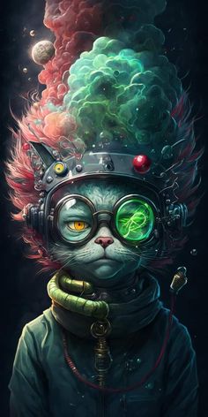 Steampunk Artwork, رورونوا زورو, Space Phone Wallpaper, Beautiful Wallpapers For Iphone, Swag Cartoon, Abstract Art Wallpaper, Creative Illustration, 판타지 아트, Dark Fantasy Art