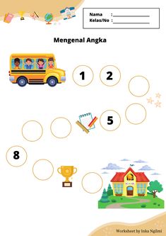 the worksheet shows how to write numbers in english