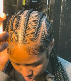 Freestyle stitch braids • pin @shesegb • tiktok: @shesegb • ig: shesegb • Freestyle Stitch Braids, Come See Me, Braided Cornrow Hairstyles, Quick Braided Hairstyles, Cute Box Braids Hairstyles