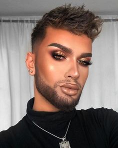 Manly Makeup, Male Makeup Artist, Maroon Makeup, Grad Makeup, Boy Makeup, Men Makeup, Drag Queen Makeup, Guys Eyebrows