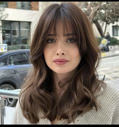 Bombshell Bangs, Mens Wavy Haircuts, Haircut For Square Face, Square Face Hairstyles, Wavy Haircuts, Aesthetic Nails, Fringe Hairstyles, Haircuts For Long Hair