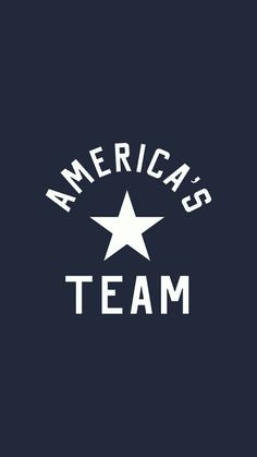 an american team logo on a dark background with the words america's team written in white