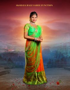 Saree Possess, Marriage Banner, Puberty Function, Wedding Bg, Bride Haldi, Half Sari, Wedding Photo Editing, Birthday Photo Album, Photoshop Templates Free