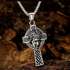 Jesus Crucifix Cross Pendant Necklace Men's Women's Christian Jewelry Chain 24" | eBay Cross Pendant Necklace Men, Catholic Jewelry, Mens Crosses, Jewelry Chain, Daily Jewelry, Christian Jewelry, Men's Necklace, Cross Pendant Necklace, Silver Man