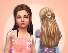 Luisa Hairstyle for Girls - My Stuff Long Hair Girl, Toddler Hair