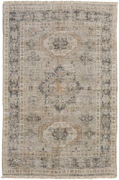 ramey hand woven tan and gray rug by bd fine 879r8798snd000p00 1 Feizy Rugs, Tan Rug, Unique Area Rugs, Distressed Texture, Persian Design, Gray Rug, Weaving Process, Bohemian Design, Transitional Rugs