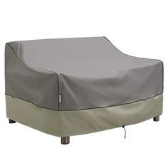 an outdoor furniture cover on top of a bed with no headboard or foot board