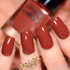 Fall Nail Polish, Makeup Nails Designs, Simple Fall Nails, Cirque Colors, Nail Time, Lovely Nails, Plaid Nails, Red Hook