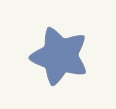 a blue star on a white background