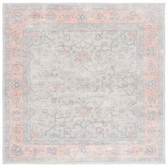 Shop more SAFAVIEH Machine Washable Rugs at Walmart. SAFAVIEH Arizona Rug Collection SAFAVIEH Arizona Karena Floral Machine Washable Area Rug, Sage/Rust, 6' x 6' Square Bring high style and high performance to busy living spaces with Arizona Washable Rugs. Designed with classic motifs veiled in an antique patina, these versatile area rugs stand up beautifully in any room and are machine washable for easy-care clean up. Made using soft synthetic yarns for incredible comfort underfoot. Color: Gree Sage Green Rug, Classic Rug, Rose Rug, Southwestern Rug, Washable Area Rug, Classic Rugs, Washable Area Rugs, Machine Washable Rugs, Rug Collection