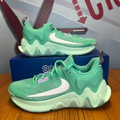 Brand New Mens Size 9 For Sale! Giannis Immortality 2, Nike Giannis Immortality, Giannis Immortality, Shoes Nike, Men's Nike, Basketball Shoes, Mint Green, New Color, Nike Men