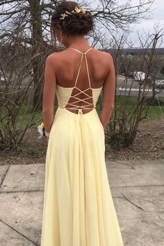 Yellow Prom Dress, Yellow Prom, Prom Dresses Yellow, Prom Dress Styles, School Party