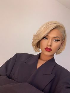 Meagan Good, Frontal Wig Hairstyles, Braided Cornrow Hairstyles, Honey Blonde Hair, Penteado Cabelo Curto, Cornrow Hairstyles, Short Blonde