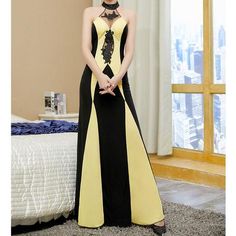 Yellow Maxi Dress For Banquet, Yellow Maxi Evening Dress For Prom, Yellow Sleeveless Evening Dress For Banquet, Yellow Fitted Maxi Dress For Banquet, Yellow Maxi Evening Dress For Summer, Fitted Yellow Maxi Dress For Banquet, Yellow Floor-length Maxi Dress For Prom, Elegant Yellow Maxi Dress For Prom Season, Yellow Fitted Maxi Dress For Prom