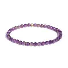 Amethyst Delicate Bracelet - Genuine Amethyst Skinny Bracelet Purple Bracelets, Mosaics Ideas, Virgo Birthstone, Aquarius Jewelry, Intention Bracelets, Best Crystals, Dainty Style, Preppy Jewelry, Purple Quartz