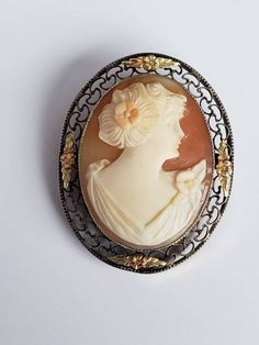 Great Brooch Antique Style Pins As Gifts, Hendersonville Nc, Vintage Cameo, Cameo Brooch, Brooch Pin, Brooches, Ships