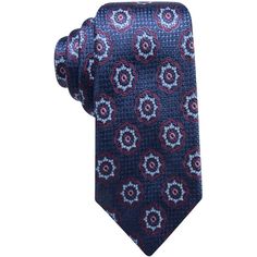 Gents, Prepare To Redefine Your Sartorial Statement With The Tasso Elba Men's Medallion Self-Tied Necktie. Hailing From China, This Show-Stopping Accessory Does More Than Complement Your Outfit; It Elevates It To A Realm Of Elegance That's Palpable. Woven From 100% Medium-Weight Silk, The Geometric Medallion Pattern Dances On The Fabric, Creating A Vibrant Mosaic That Captures Attention And Holds It. Textured To The Touch, Each Groove And Nuance Of This Tie Speaks Volumes About Its Unmatched Cra Casual Blue Ties For Workwear, Casual Blue Ties For Work, Mens Neckwear, Braided Leather Belt, Mens Silk Ties, Office Chic, Medallion Pattern, Mens Braids, Professional Attire