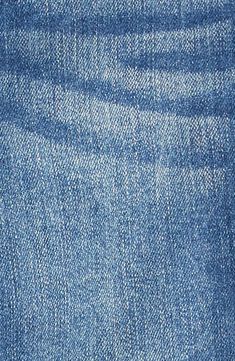 A knit waistband adds to the comfort of straight-leg jeans that will be an everyday favorite. 73% cotton, 23% polyester, 3% viscose, 1% elastane Machine wash, tumble dry Imported Denim Swatch, Denim Texture, Character Board, Pull On Jeans, Blue Denim Jeans, Denim Fabric, Denim Wash, Straight Leg Jeans, Leg Jeans