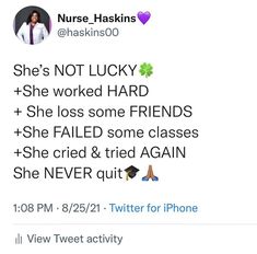 the tweet was posted on twitter to show her support for lucky and other friends