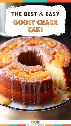 Savor the rich, moist flavors of our Gooey Crack Cake, blending cinnamon, vanilla, and a hint of white wine under a delectable butter glaze. Quick to make and sure to impress, it's perfect for any gathering. Love what you see? Pin this recipe for a guaranteed crowd-pleaser and bake a moment of joy! Different Pound Cakes, Ooey Gooey Butter Pound Cake, Vanilla Glaze For Pound Cake, Ooie Gooie Butter Cake, Cakes Recipes From Cake Mixes, Good Cake Recipes Homemade, Cake Recipes Using Cake Flour, Moist 7 Up Pound Cake Recipe, Bunt Cake With Cake Mix And Pudding