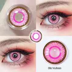 SPECIFICATIONS Material: HEMA Certification: CE External Testing Certification: ce Item Type: Beautiful Pupil Package Quantity: TWO PIECES Contact Lenses Type: Yearly Disposable Diameter (mm): 14.2mm/14.5mm Thickness(mm): 0.08mm Number of Pieces: COMBO Water content: 8.5mm Base curve: 38% Delivery period: <=2 Days Packaging: 2 pieces+Cute random cartoon container box Shelf life: 4-5 years Use of time: 1 Year (after opened) Daily wear time: No more than 8 hours Diopters: Prescription lenses for m Random Cartoon, Cosmetic Contact Lenses, Eye Contacts, Birthday Tattoo, Soft Contact Lenses, Soft Lens, For Eyes, Pink Eyes, Colored Contacts