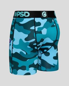 Meet the newest collab drop from Cookies x PSD. Featuring Cookies distinct logo with a colorful refresh on top of a blue camo print, this style really stands out. The PSD 7" Standard Length briefs feature an ultra-comfortable waistband, four-way stretch, a breathable Micro Mesh pouch, and durable flatlock stitching and were made to hold up for everything from everyday wear to the toughest workouts. | PSD Men's Cookies - Blue Camo Underwear, Size Large Designer Boxers, Psd Boxers, Ideal Male Body, Mens Hairstyles Curly, Boxer For Men, Frat Guys, Man Cookies, Blue Camo, Hold Ups