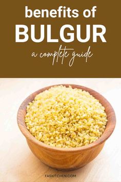 A bowl of bulgur wheat, showcasing its wholesome and versatile nature for nutritious and flavorful dishes. Wheat Bulgar Recipes, Bulgur Wheat Benefits, Vegan Bulgur Wheat Recipes, Bulgar Wheat Pilaf