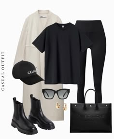 Capsule Wardrobe Casual, Graceful Outfits, Casual Luxe, Streetwear Fashion Women, Neutral Fashion, Casual Winter Outfits