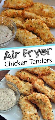 air fryer chicken tenders with dipping sauce