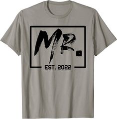 Amazon.com: Est. 2022 Married Wedding Wife Hubby Couple T-Shirt : Clothing, Shoes & Jewelry Couple T-shirt, Top Styles, Fashion Branding, T Shirts