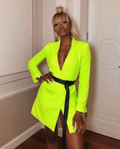 HerMareness 🇯🇲 Neon Green Outfits, Stylish Black Women, 90’s Outfits, Join The Club, Seoul Fashion Week, Seoul Fashion, Green Outfit, Black Women Fashion, Summer Fits