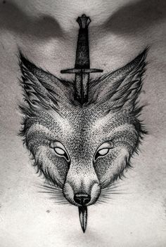 Kamil Czapiga: Tattoo 2014 Tier Tattoo, Geometric Wolf, Kunst Tattoos, Tattoo Zeichnungen, Lijiang, Fox Tattoo, Inked Magazine, Diy Tattoo