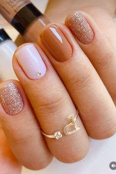 Trending Nail Designs, Fall Season Nails, Interview Nails, Season Nails, Simple Fall Nails, Magic Nails, Nail Salon Design, Nails Trends