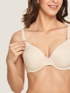 Underwired Support Nursing Bra – Momanda Everyday Stretch Bra With Padded Cups, Fitted Full Coverage Everyday Bra, Supportive Nursing Bra With Removable Pads, Supportive Nursing Bra For Everyday Use, Everyday Full Coverage Padded Nursing Bra, Supportive Seamless Push-up Nursing Bra, Everyday Fitted Bra With Padded Cups, Everyday Seamless Underwire Nursing Bra, Supportive Nursing Bra With Medium Bust Support For Everyday