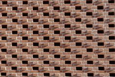 a brick wall that has been made to look like it is made out of bricks