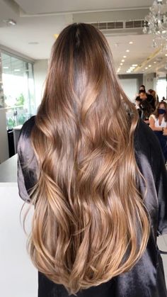 Perfect Long Hair, Long Caramel Hair, Long Light Brown Hair, Highlights Long Hair, Long Hair Blonde, Balayage Long Hair, Slow Hair Growth, Hair Growth Women, 23 February