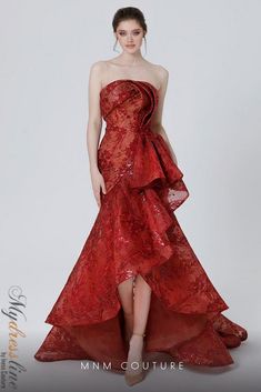 High Low Evening Dresses, Aigle Royal, Long Mermaid Dress, Sheath Wedding Dress Lace, Mnm Couture, Exquisite Gowns, Trumpet Gown, Couture Candy, Red Gowns