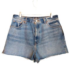 Urban Outfitters Bdg Girlfriend High-Rise Denim Jean Shorts. Women's Size 32. Please See Photos For Measurements. Condition Is New With Tags. High Waist Cotton Jeans By Urban Outfitters, Urban Outfitters High Waist Cotton Jeans, Urban Outfitters High-waist Cotton Jeans, High-waist Cotton Jeans By Urban Outfitters, Spring Cutoff Jean Shorts By Urban Outfitters, Urban Outfitters High Rise Cotton Bottoms, Urban Outfitters High-waisted Denim Jean Shorts, Urban Outfitters Short Bottoms With Pockets, Urban Outfitters Denim Blue Denim Bottoms