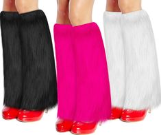 PRICES MAY VARY. Warm Accessories in Winter: the package contains 3 pairs of fuzzy leg warmers women in white color, sufficient in quantity and complete in combination to meet your daily wearing needs during winter Comfortable and Warm: made of quality faux fur fabric, these faux fur leg warmers are soft and comfy to touch, skin friendly to your skin, lightweight and stable, comfortable to wear and not easy to fade, serving you for a long time Easy to Match: these artificial furry leg warmers ha Fuzzy Leg Warmers, Faux Fur Leg Warmers, Fur Leg Warmers, Soft Boots, Winter Festival, Fur Fabric, Faux Fur Fabric, Different Outfits, Socks And Hosiery