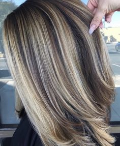 Over 40 Highlights, Heavy Highlights Around Face, Medium Brown Hair With Ash Highlights, Multi Dimensional Blonde Highlights, Hair For 2024, Low Highlights For Brown Hair, Dark Lowlights For Blondes, Blonde Hair Fade, Beige Highlights