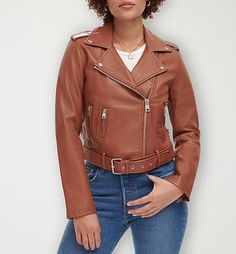 This Levi's faux leather fashion belted moto jacket is loaded with great features: Asymmetrical front-zip closure Epaulets Notched lapels Long sleeves with zip cuffs Front zip pockets (3) Adjustable belt at hem Water repellent Fully lined 100% polyurethane Brand new with tags and in original packaging. Suggested retail is $180. Here only $39.99.  The measurements are:                              Chest (underarm to underarm)          Sleeve length              Jacket length Size Medium                            19"                                        30"                               20" Size Large                                20"                                        31"                               20" Size X-Large                            22" Casual Fitted Leather Jacket With Belt, Casual Fitted Belted Leather Jacket, Casual Belted Biker Jacket With Long Sleeves, Casual Long Sleeve Belted Biker Jacket, Trendy Leather Jacket With Asymmetrical Zip For Fall, Faux Leather Jacket With Asymmetrical Zip For Fall, Casual Winter Biker Jacket With Belt, Casual Winter Belted Biker Jacket, Casual Belted Biker Jacket For Winter